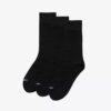 3 Pack Casual Crew Black Socks 3 Pack Casual Crew Black Socks
