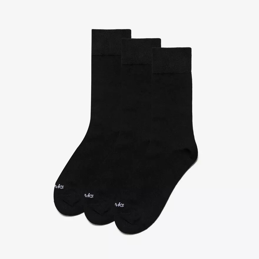 3 Pack Casual Crew Black Socks 3 Pack Casual Crew Black Socks