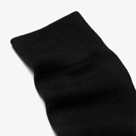 3 Pack Casual Crew Black Socks