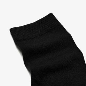 3 Psck Crew Black Socks