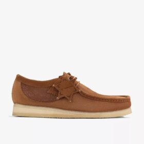 Andersson Bell X Wallabee Tan Embroidery