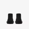 Boys Desert Boot Older Black Leather Boots Us