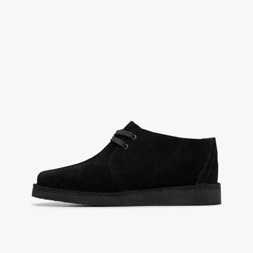 Boys Desert Trek Older Black Suede Ankle Boots Us Boys Desert Trek Older Black Suede Ankle Boots Us