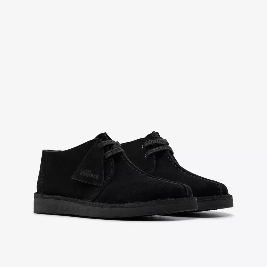 Boys Desert Trek Older Black Suede Ankle Boots Us Boys Desert Trek Older Black Suede Ankle Boots Us