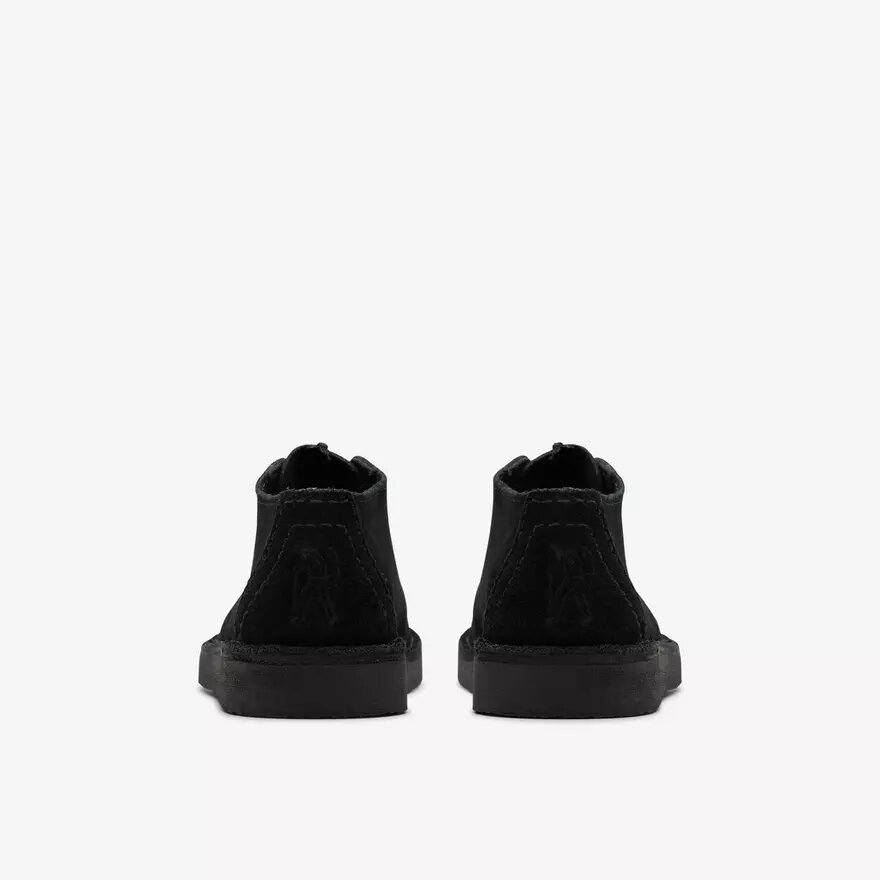 Boys Desert Trek Older Black Suede Ankle Boots Us Boys Desert Trek Older Black Suede Ankle Boots Us