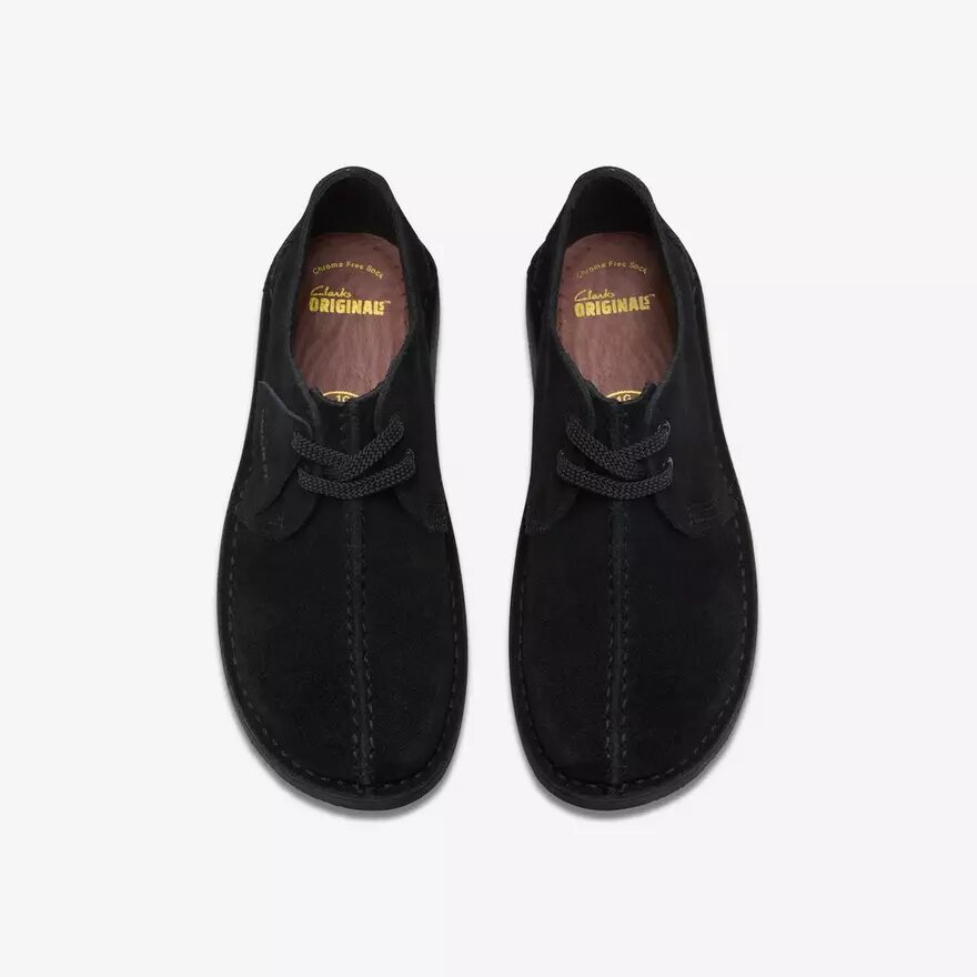 Boys Desert Trek Older Black Suede Ankle Boots Us Boys Desert Trek Older Black Suede Ankle Boots Us