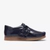 Boys Wallabee Big Kid Navy Patent Wallabees Boys Wallabee Big Kid Navy Patent Wallabees