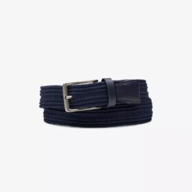 Braided Fabric Web Belt Navy Belts Us