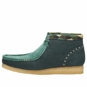 Clarks x END. Wallabee Boots “Artisan Craft – Green” 26172494