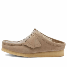 Clarks x END. x Beams Plus Ski Club Wallabee Mule “Maple” 26176816