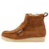 Clarks x END. x Beams Plus Walla Hi Strap “Dark Brown” 26176622