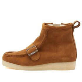 Clarks x END. x Beams Plus Walla Hi Strap “Dark Brown” 26176622