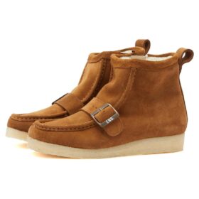 Clarks x END. x Beams Plus Walla Hi Strap “Dark Brown” 26176622