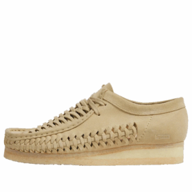 Clarks x Supreme Woven Wallabee “Tan” 26160850