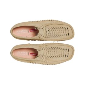 Clarks x Supreme Woven Wallabee “Tan” 26160850