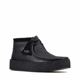 Clarks x Vandy The Pink Skeleton Wallabee V2 Leather Patent “Black” 26163169
