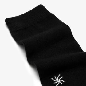 Cloud Steppers 3 Pack Crew Black Socks