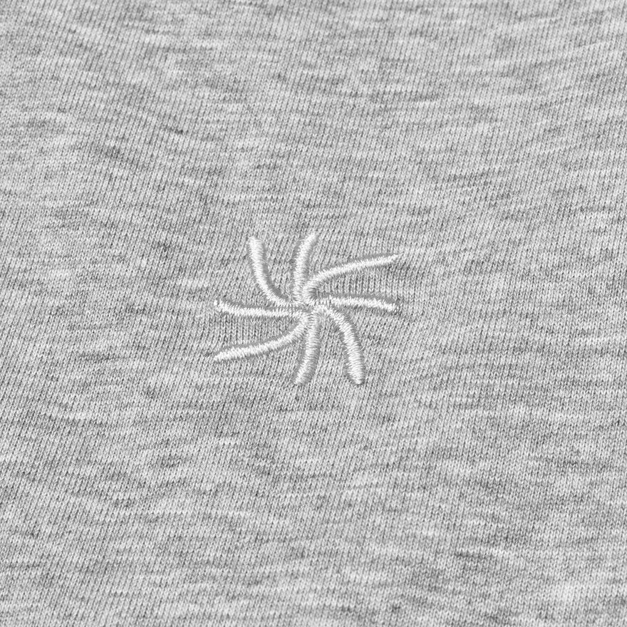 Cloudsteppers Core Tee Grey Cloudsteppers Core Tee Grey