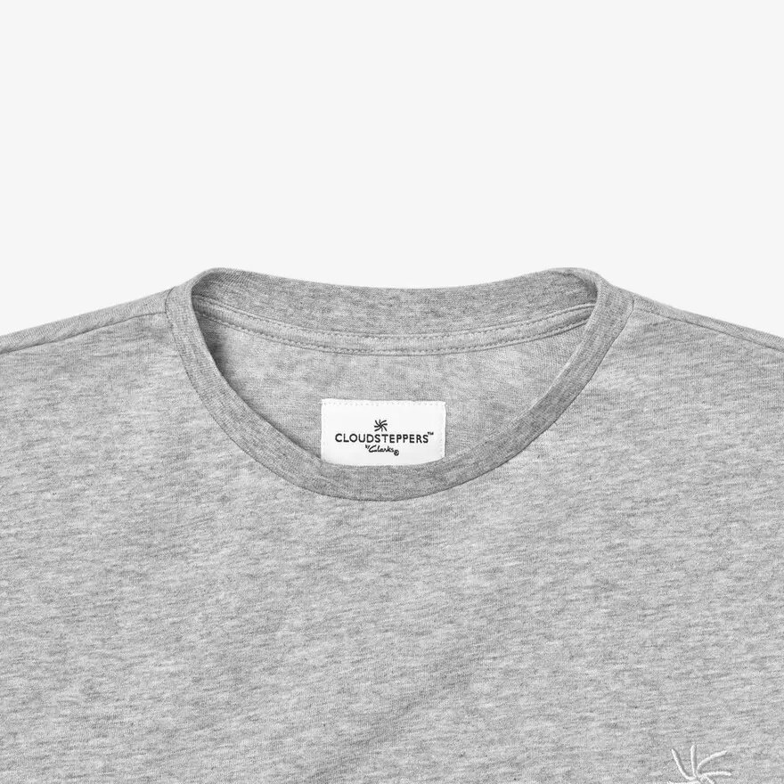 Cloudsteppers Core Tee Grey Cloudsteppers Core Tee Grey
