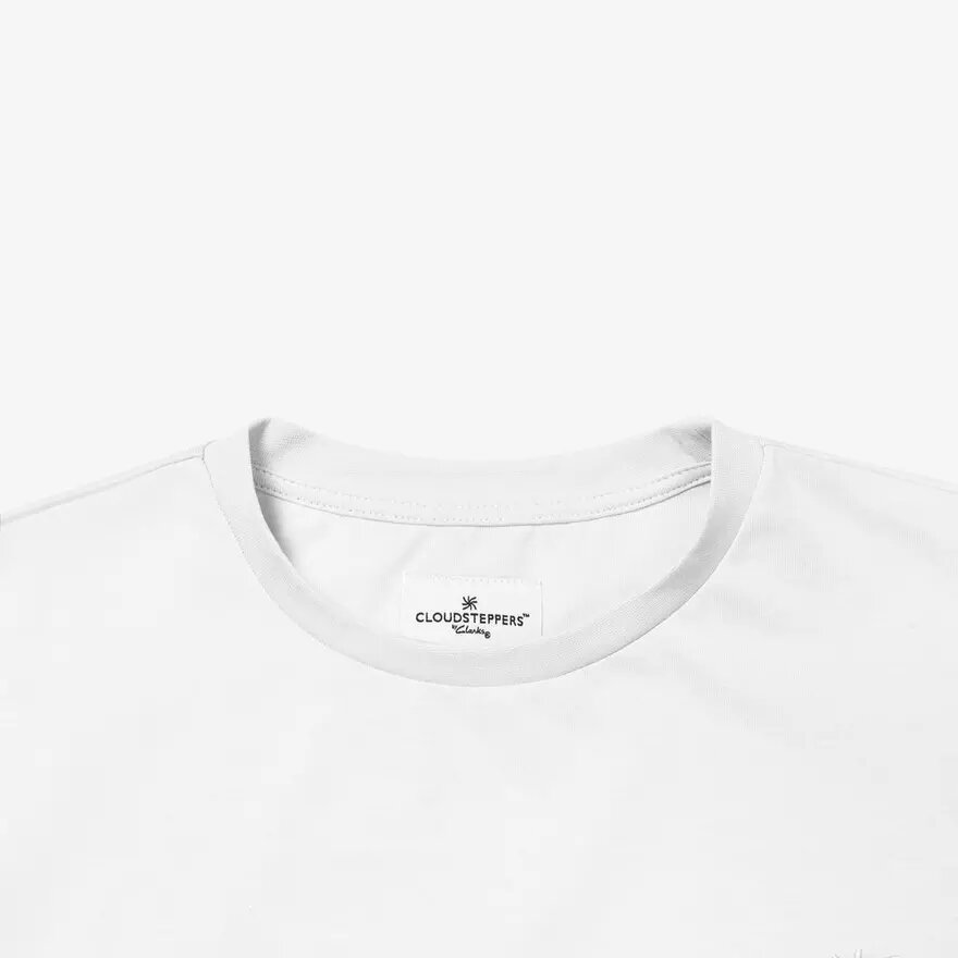 Cloudsteppers Core Tee White Cloudsteppers Core Tee White