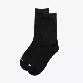Crew Black Socks
