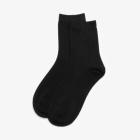 Crew Black Socks