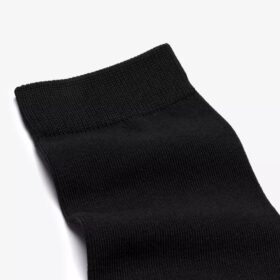 Crew Black Socks