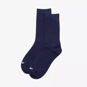 Ecasual Crew Navy Socks Us
