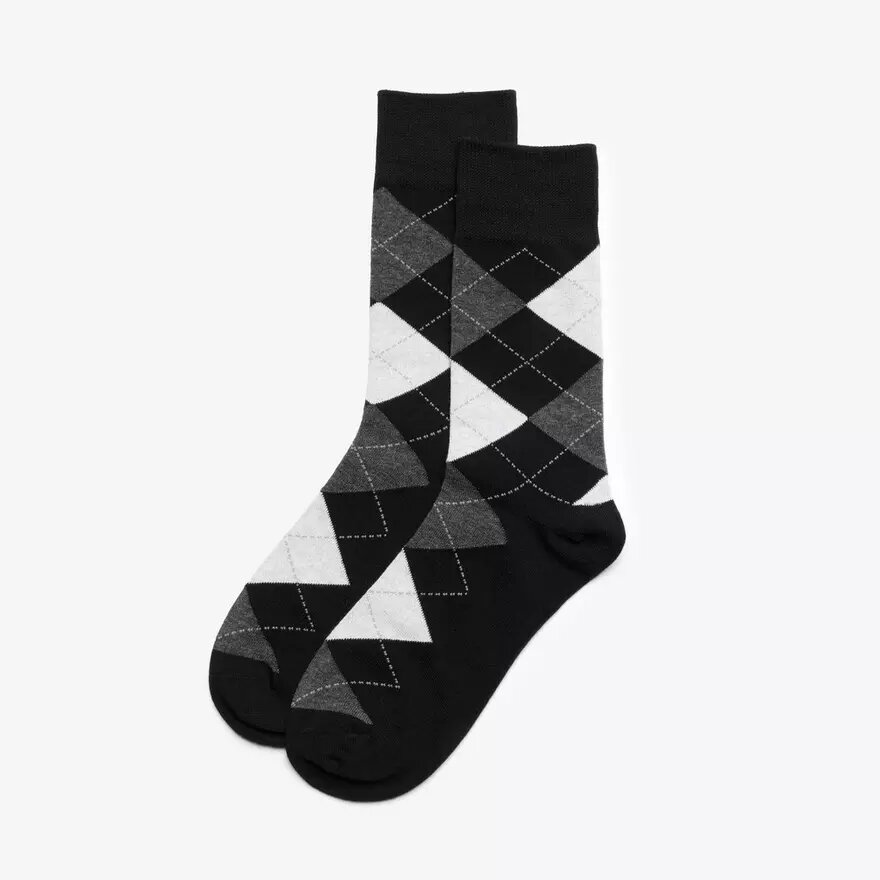 Interest Crew Dark Grey Socks Interest Crew Dark Grey Socks