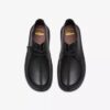 Kids Desert Trek Older Black Leather Desert Boot Kids Desert Trek Older Black Leather Desert Boot