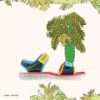 Kids Surfing Ace Navy Print Flat Sandals Us Kids Surfing Ace Navy Print Flat Sandals Us