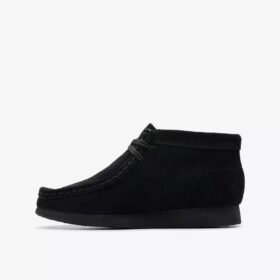 Kids Wallabee Boot Older Black Suede Boots Kids Wallabee Boot Older Black Suede Boots