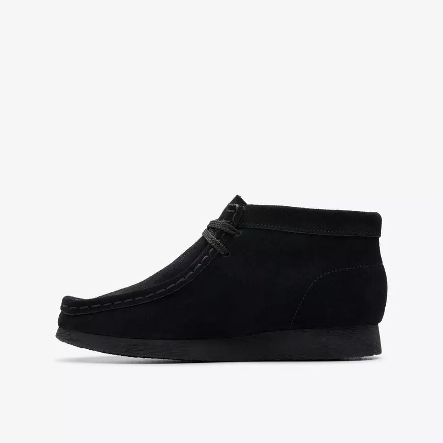 Kids Wallabee Boot Older Black Suede Boots Kids Wallabee Boot Older Black Suede Boots