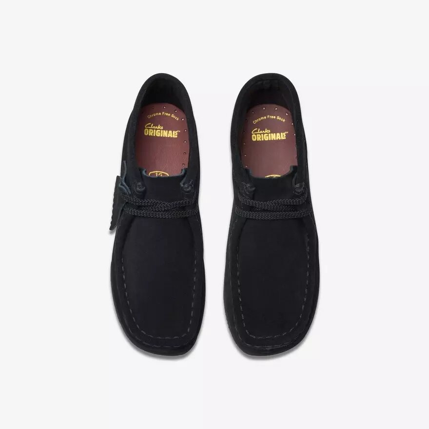 Kids Wallabee Boot Older Black Suede Boots Kids Wallabee Boot Older Black Suede Boots