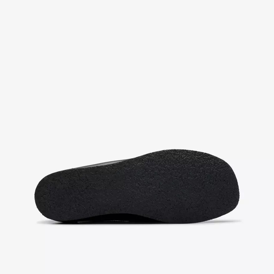 Kids Wallabee™ Older Black Leather Shoes Kids Wallabee™ Older Black Leather Shoes