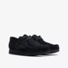 Kids Wallabee Older Black Suede Shoes Kids Wallabee Older Black Suede Shoes
