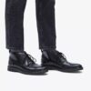 Men’s Aldwin Chukka Black Leather Boots Us