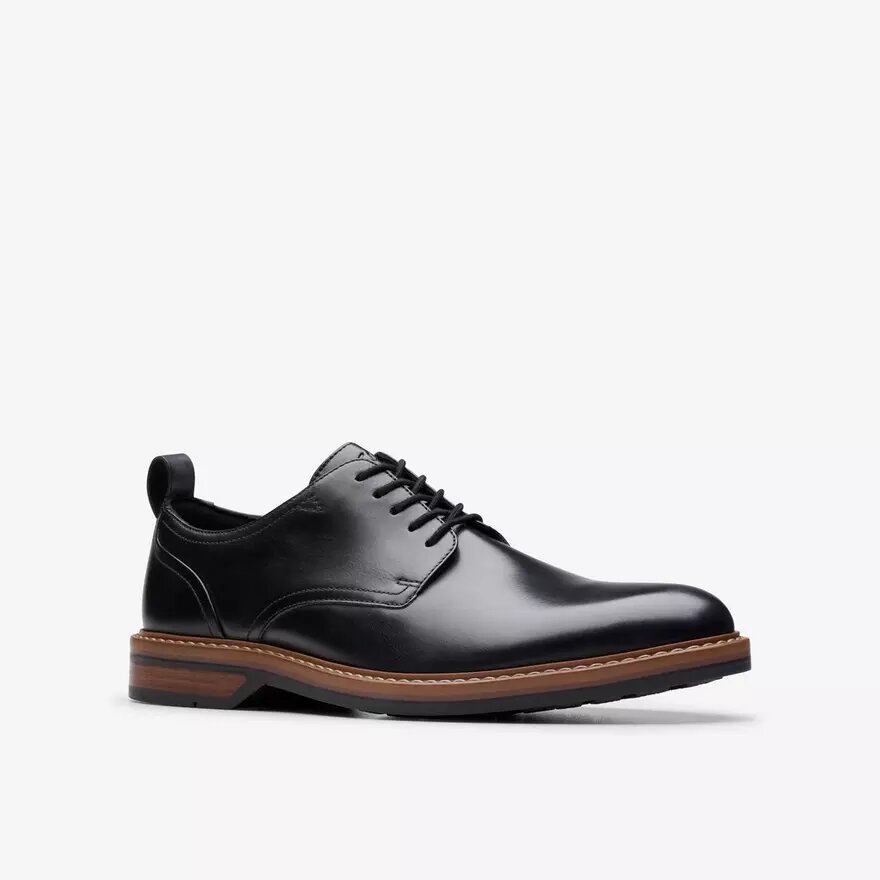Men’s Aldwin Lace Black Leather Oxfords Men’s Aldwin Lace Black Leather Oxfords