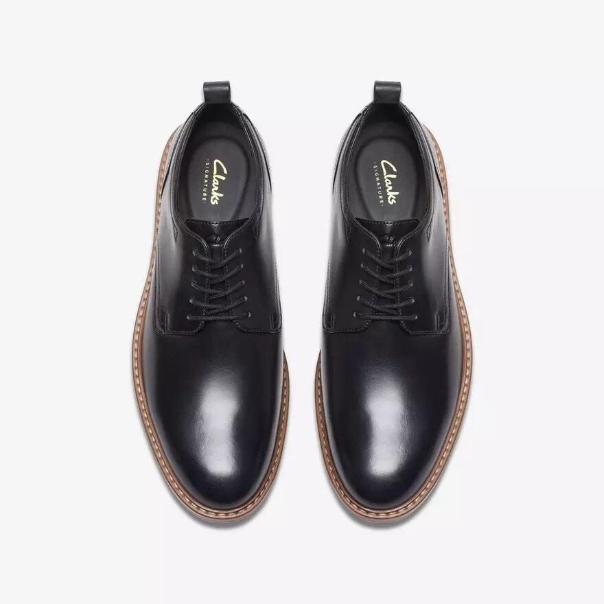 Men’s Aldwin Lace Black Leather Oxfords Men’s Aldwin Lace Black Leather Oxfords