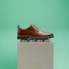 Men’s Aldwin Lace Tan Leather Oxfords