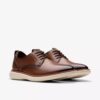 Men’s Brantin Plain Dark Tan Leather Oxfords