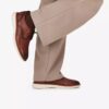 Men’s Brantin Plain Dark Tan Leather Oxfords