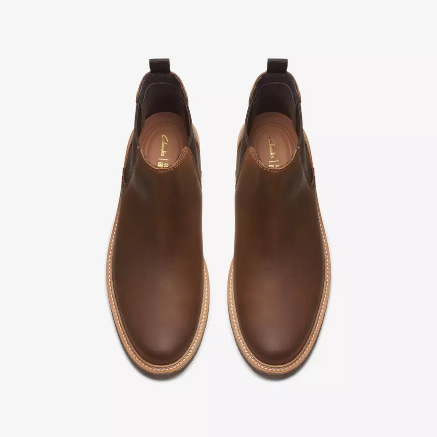 Men’s Clarkdale Easy Beeswax Leather Chelsea Boots Men’s Clarkdale Easy Beeswax Leather Chelsea Boots