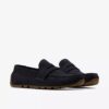 Men’s Corsley Bar Navy Suede Loafers Men’s Corsley Bar Navy Suede Loafers