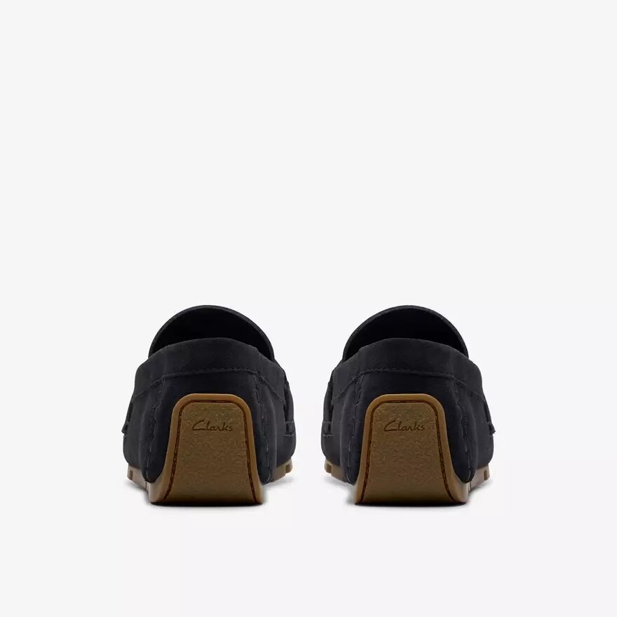 Men’s Corsley Bar Navy Suede Loafers Men’s Corsley Bar Navy Suede Loafers