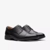 Men’s Eldredge Cap Black Leather Oxford Shoes| Clarks Men’s Eldredge Cap Black Leather Oxford Shoes| Clarks
