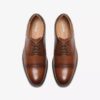 Men’s Eldredge Cap Dark Tan Leather Oxford Shoes| Clarks Men’s Eldredge Cap Dark Tan Leather Oxford Shoes| Clarks