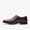 Men’s Eldredge Plain Dark Brown Leather Oxford Shoes| Clarks Men’s Eldredge Plain Dark Brown Leather Oxford Shoes| Clarks