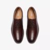 Men’s Eldredge Plain Dark Brown Leather Oxford Shoes| Clarks Men’s Eldredge Plain Dark Brown Leather Oxford Shoes| Clarks