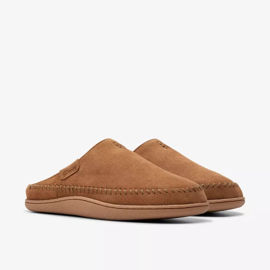 Men’s Frien Wall Tan Slip-On Slippers Men’s Frien Wall Tan Slip-On Slippers